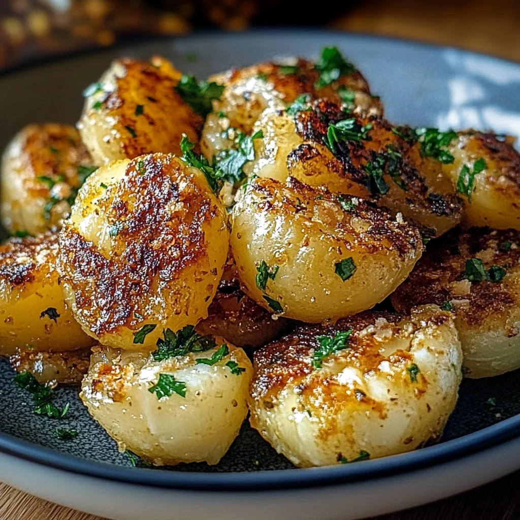 Käsiger Knoblauch-Parmesan-Blumenkohl