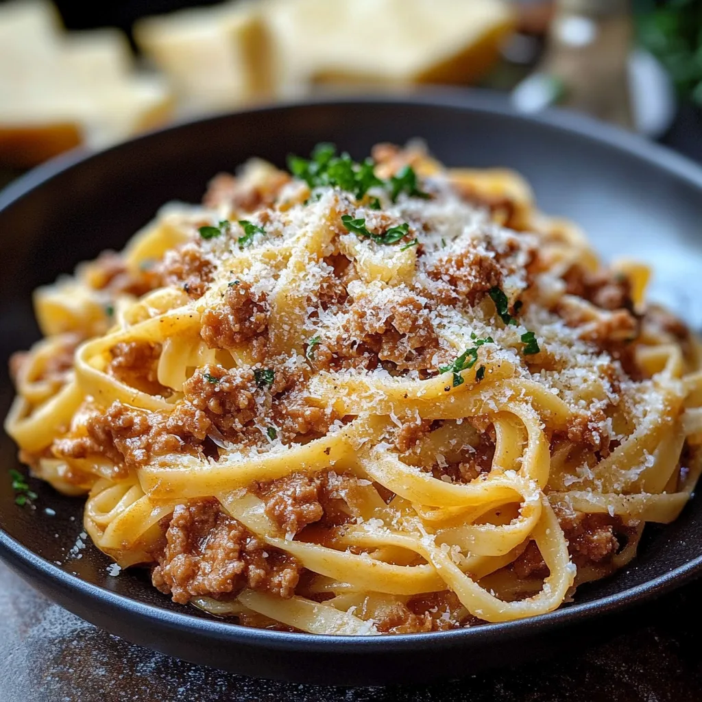 Weiße Bolognese