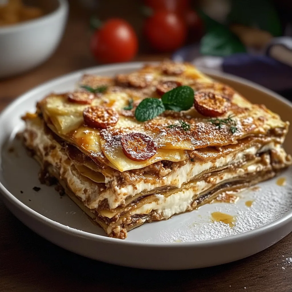 Lebkuchen-Lasagne