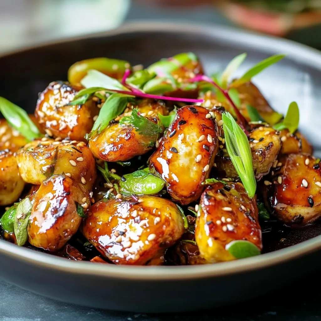 Asiatischer Rosenkohl aus dem Ofen