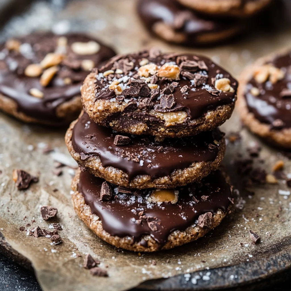 Kaugummiartige & weiche vegane Schokoladenkekse