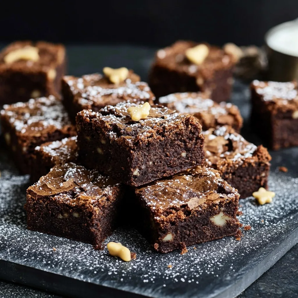 Lebkuchen Brownies