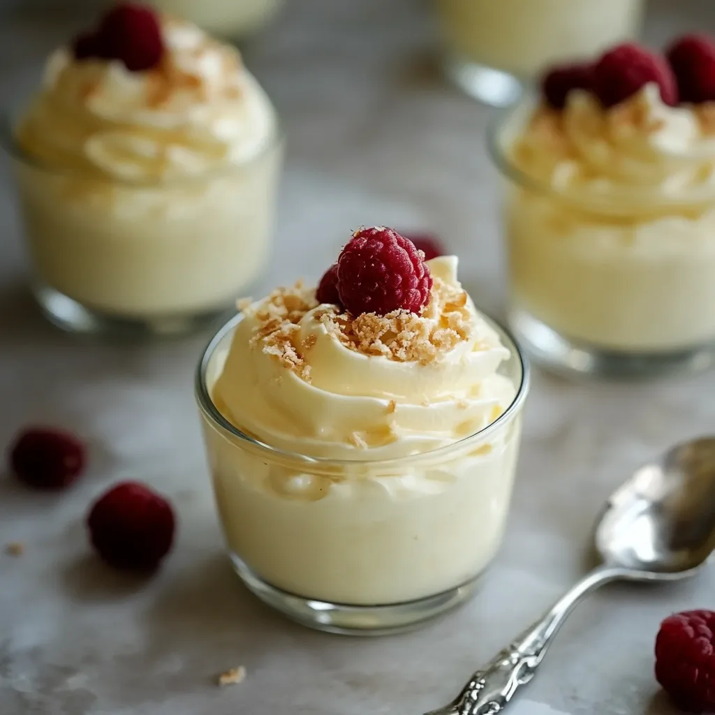 Vanillepudding-Mousse