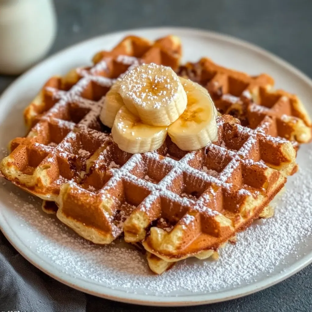 Bananenwaffeln