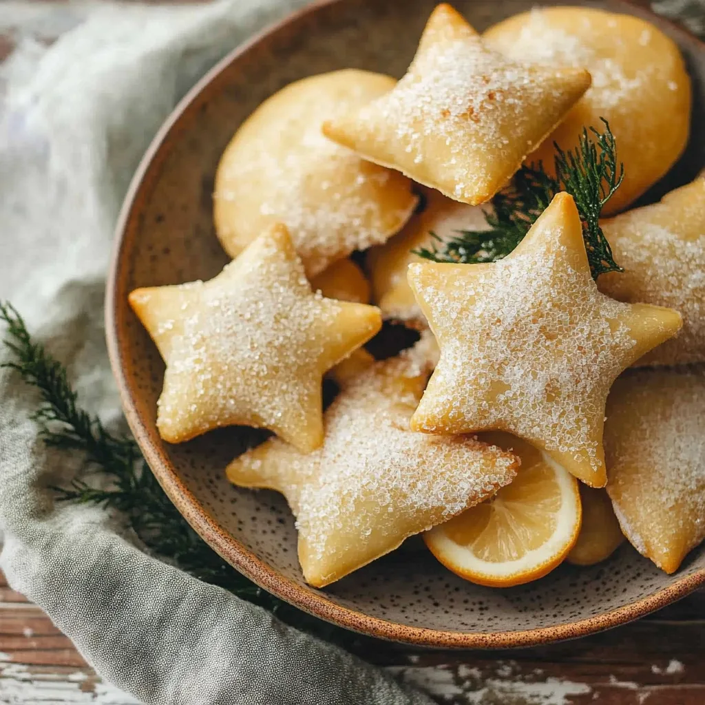 Kokos Orangen Sterne