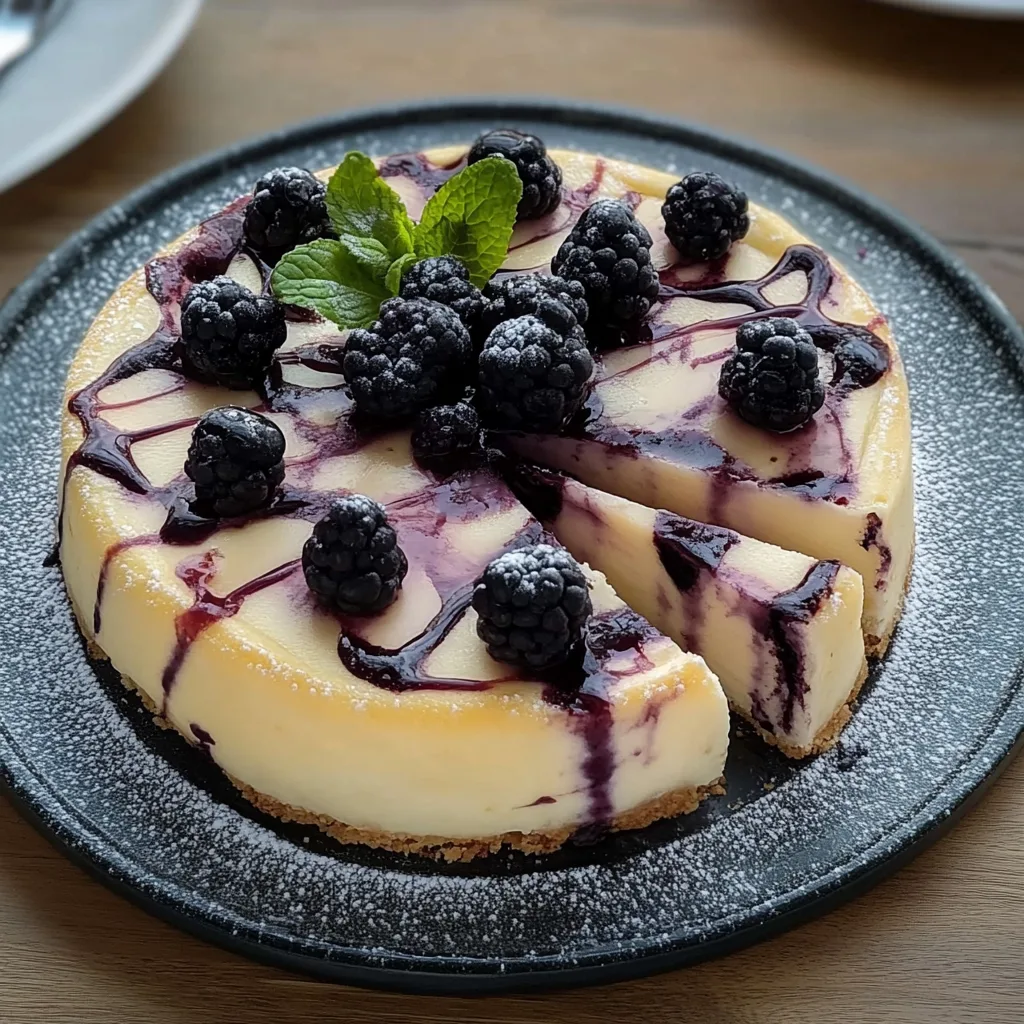 Blaubeer-Torte ohne Backen