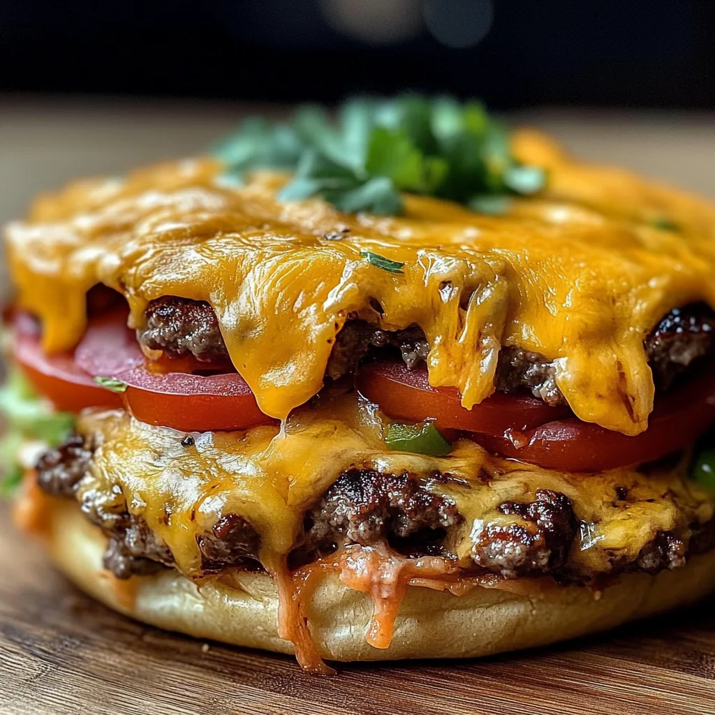 Super einfacher Keto Cheeseburger Auflauf