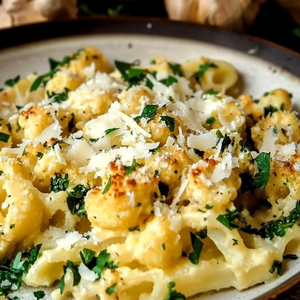 Gebackener Blumenkohl mit Parmesan