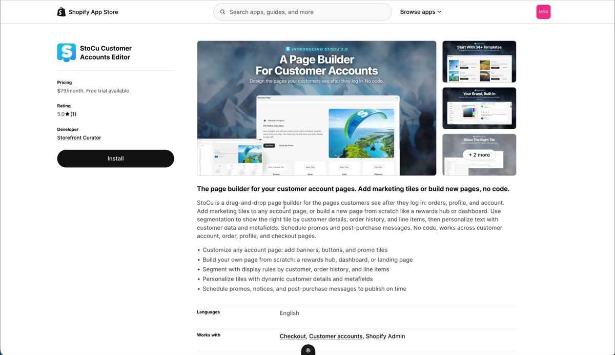 Install StoCu and start your trial