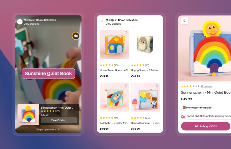 Jolly Designs: Boosting Engagement and Sales with Interactive Social Commerce