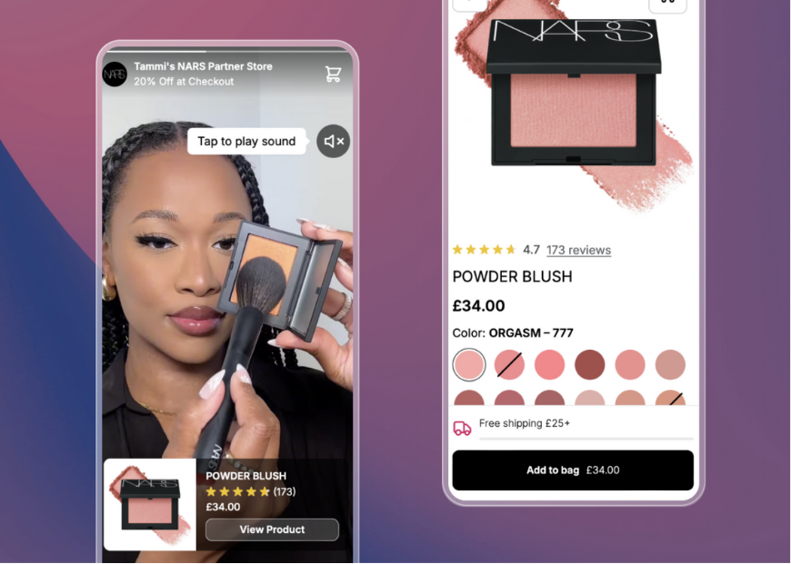 NARS Wrapped: Driving Holiday Sales with Creator-Led Micro-Stores