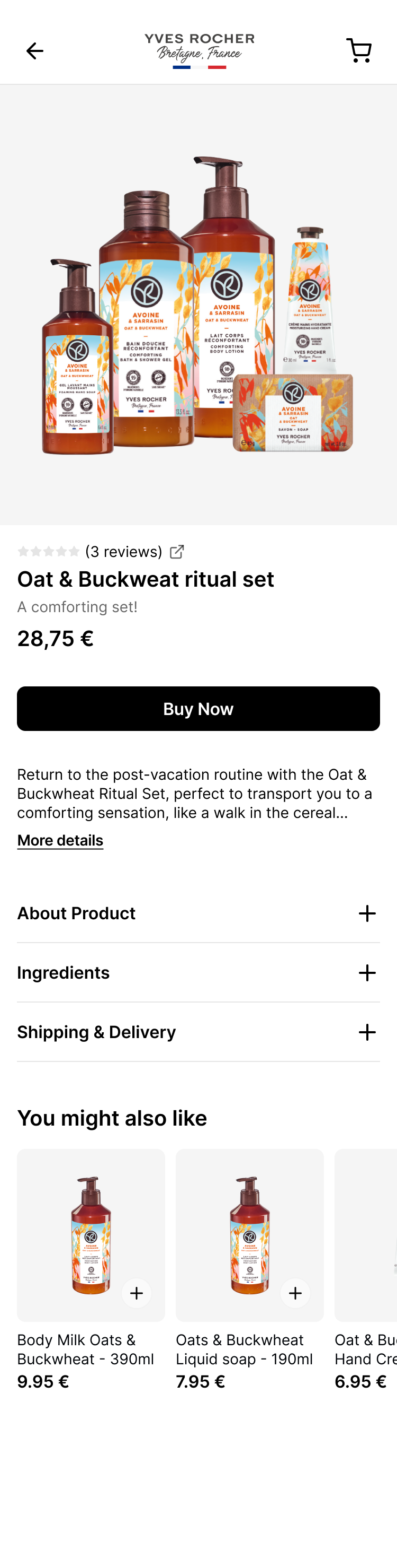 Yves Rocher micro-store