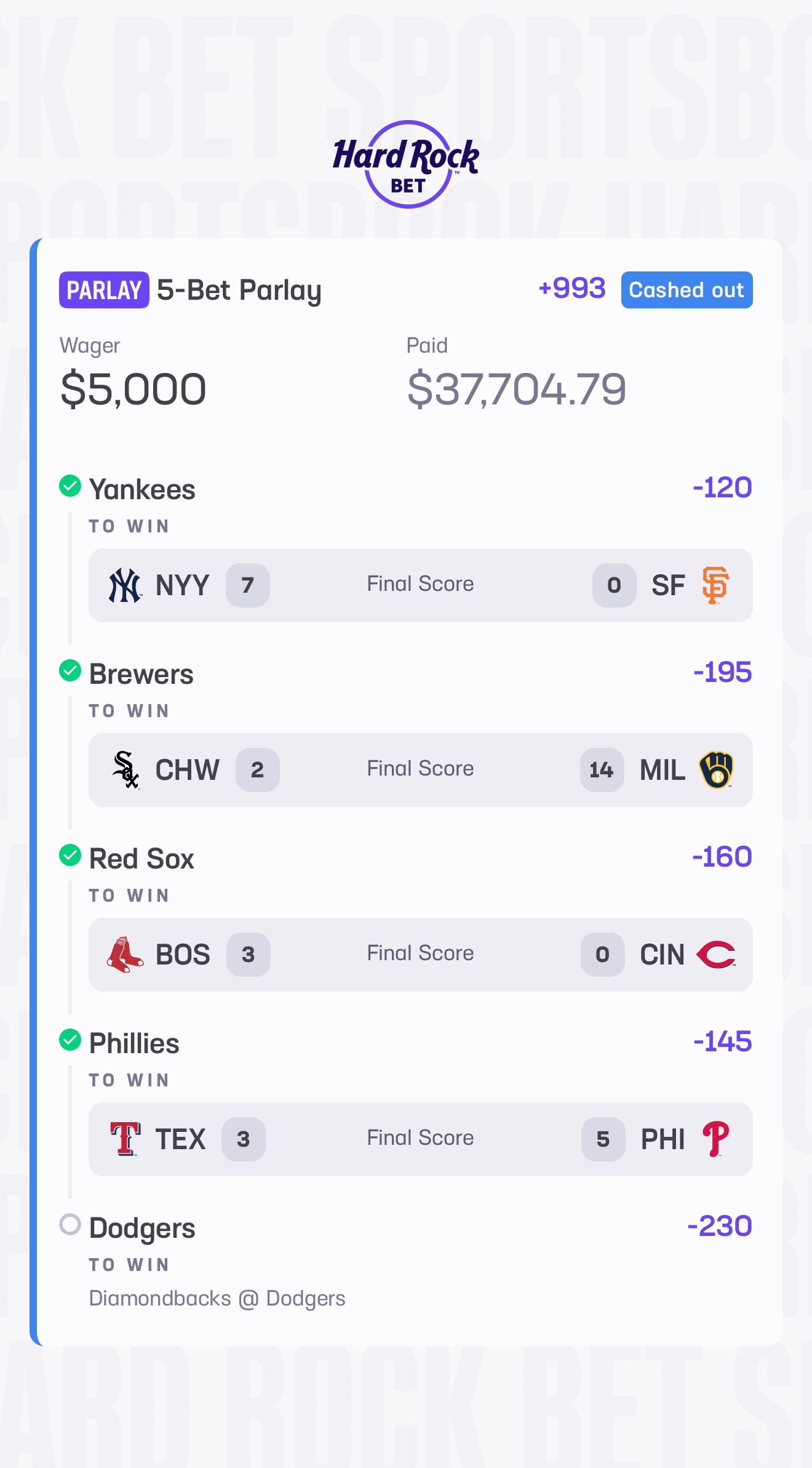 Bet Slip