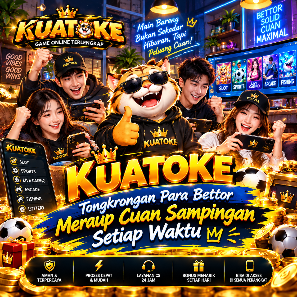 KUATOKE Front Black 