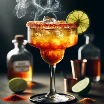 Smokey Sunset Margarita