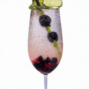 Mystic Blackberry Gin Fizz