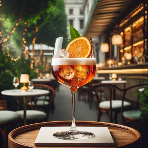 Negroni Sbagliato Bianco Cocktail Image