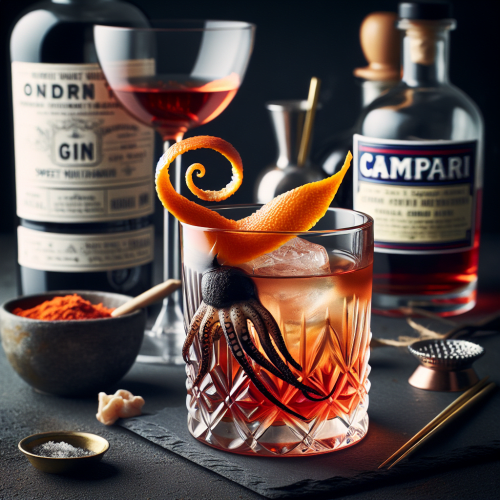 Black Negroni Cocktail Image