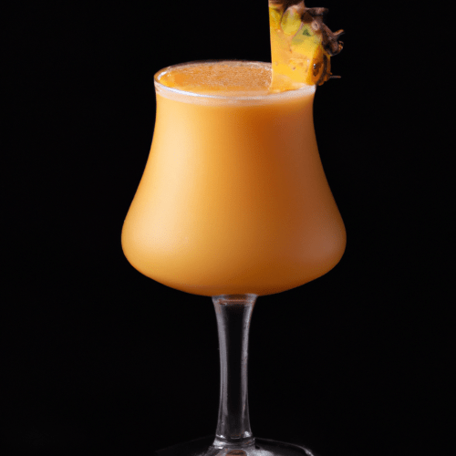 Tropical Gin Sunrise Cocktail Image