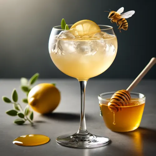 Bee's Bold Sting Cocktail Image