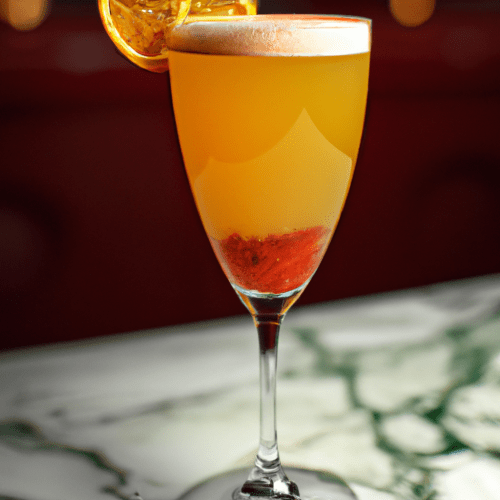 Luminous Citrus Sparkler Cocktail Image