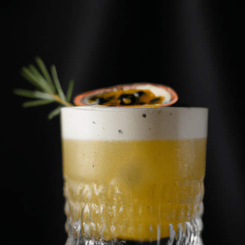 Golden Garden Symphony Cocktail Image