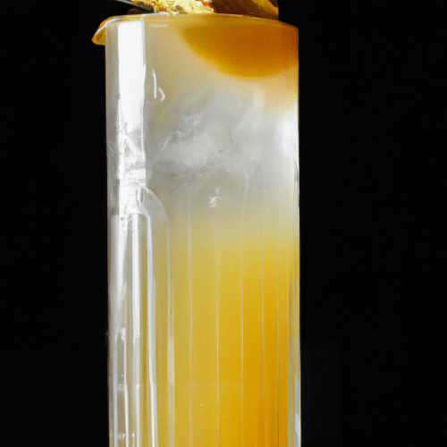 Tropical Fruit Cascade Cocktail Image