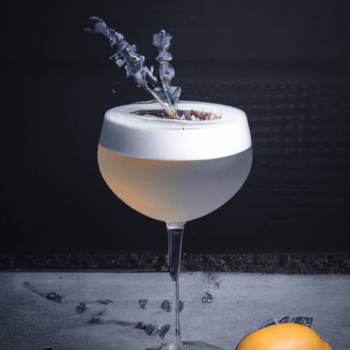 Lavender Lady Delight Cocktail Image