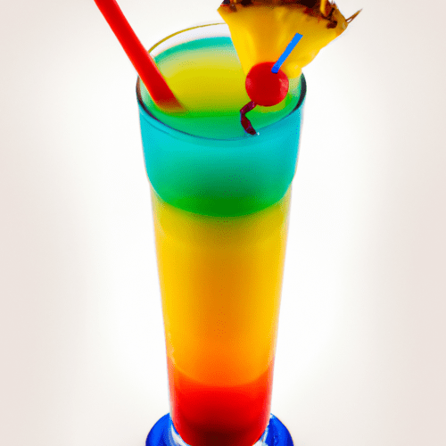 Pride Rainbow Punch Cocktail Image