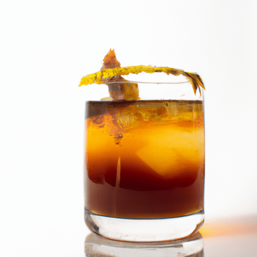Smoky Citrus Constellation Cocktail Image