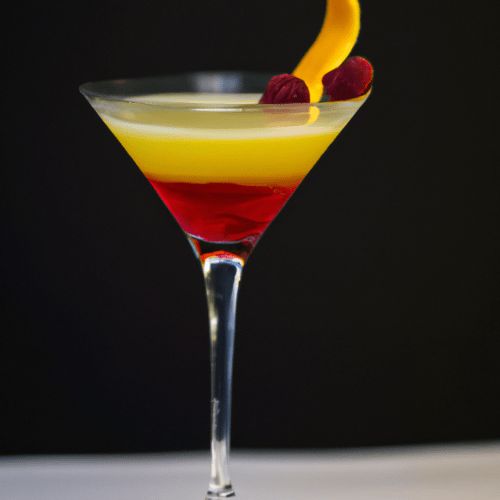Tropical Berry Serenade Cocktail Image
