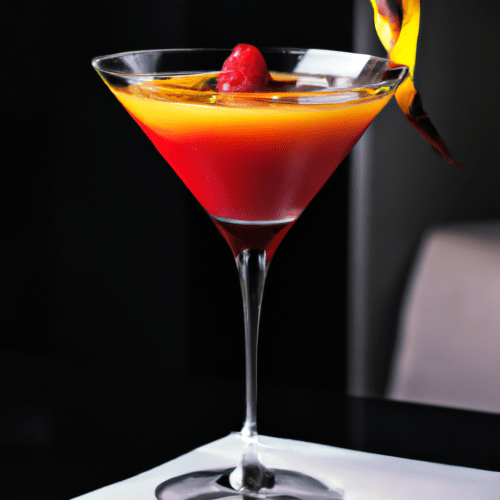 Tropical Raspberry Serenade Cocktail Image