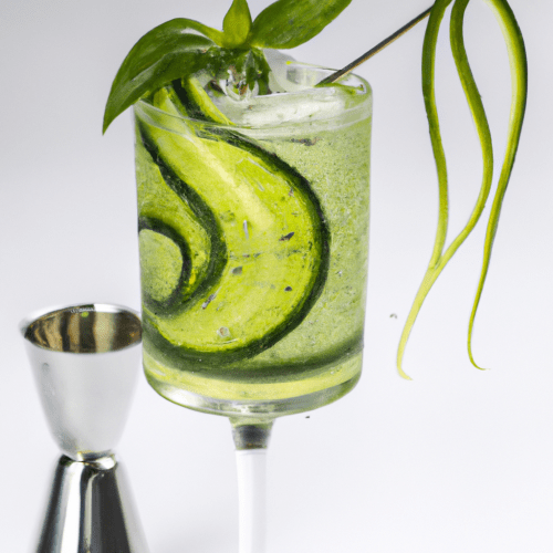 Emerald Elegance Enchantment Cocktail Image