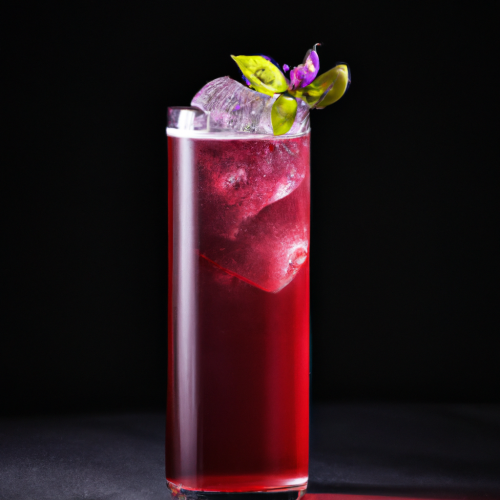 Basil Enchantment in the Twilight Aura Cocktail Image