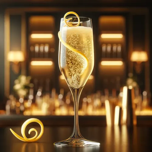 French 75 Cocktail Image