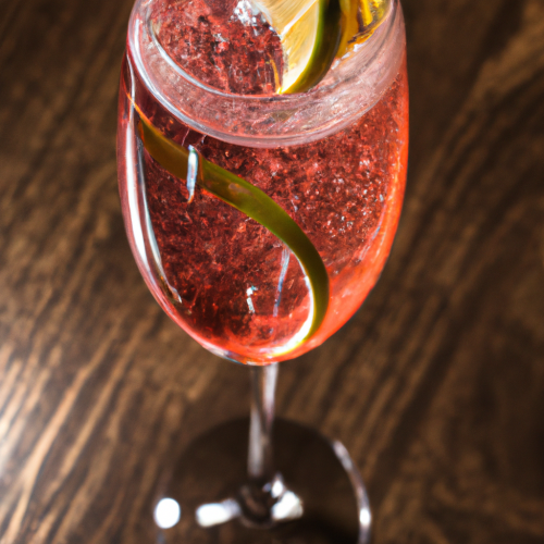 Summertime Sparkling Breeze Cocktail Image