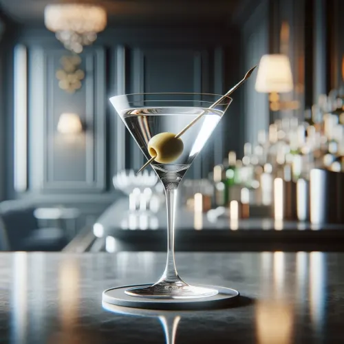 Vodka Martini Cocktail Image