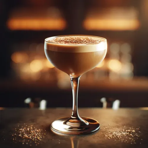 Brandy Alexander Cocktail Image