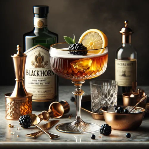 Blackthorn Cocktail Image