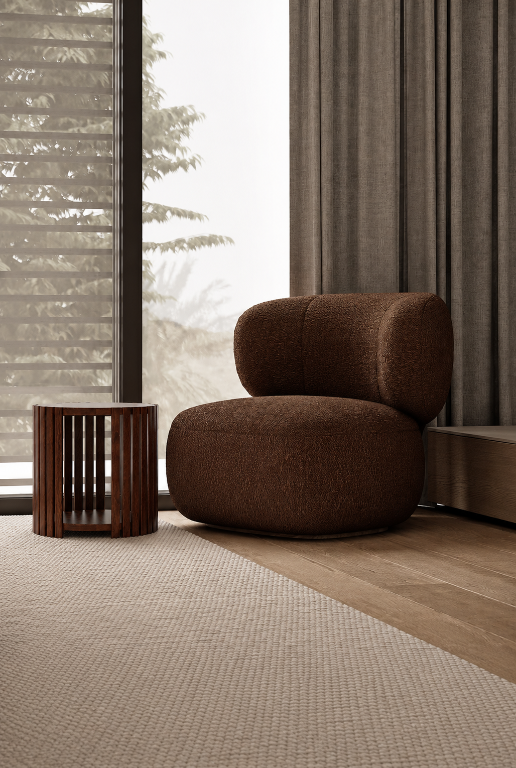 Drum Side Table