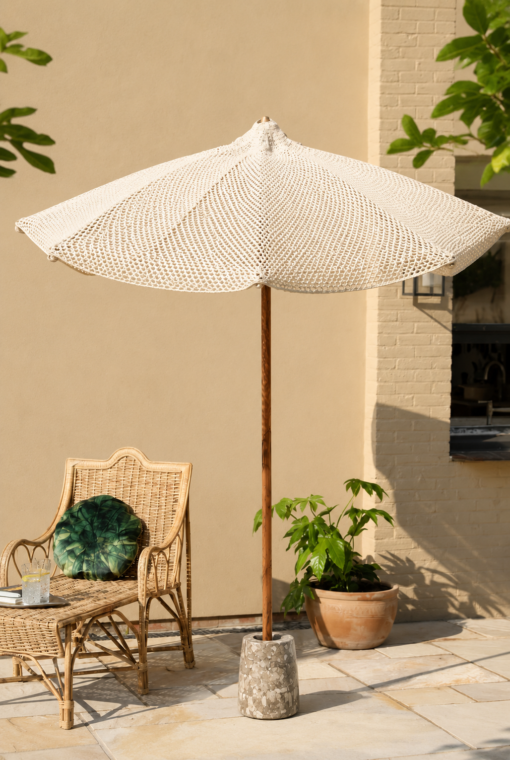 Macrame Umbrellas