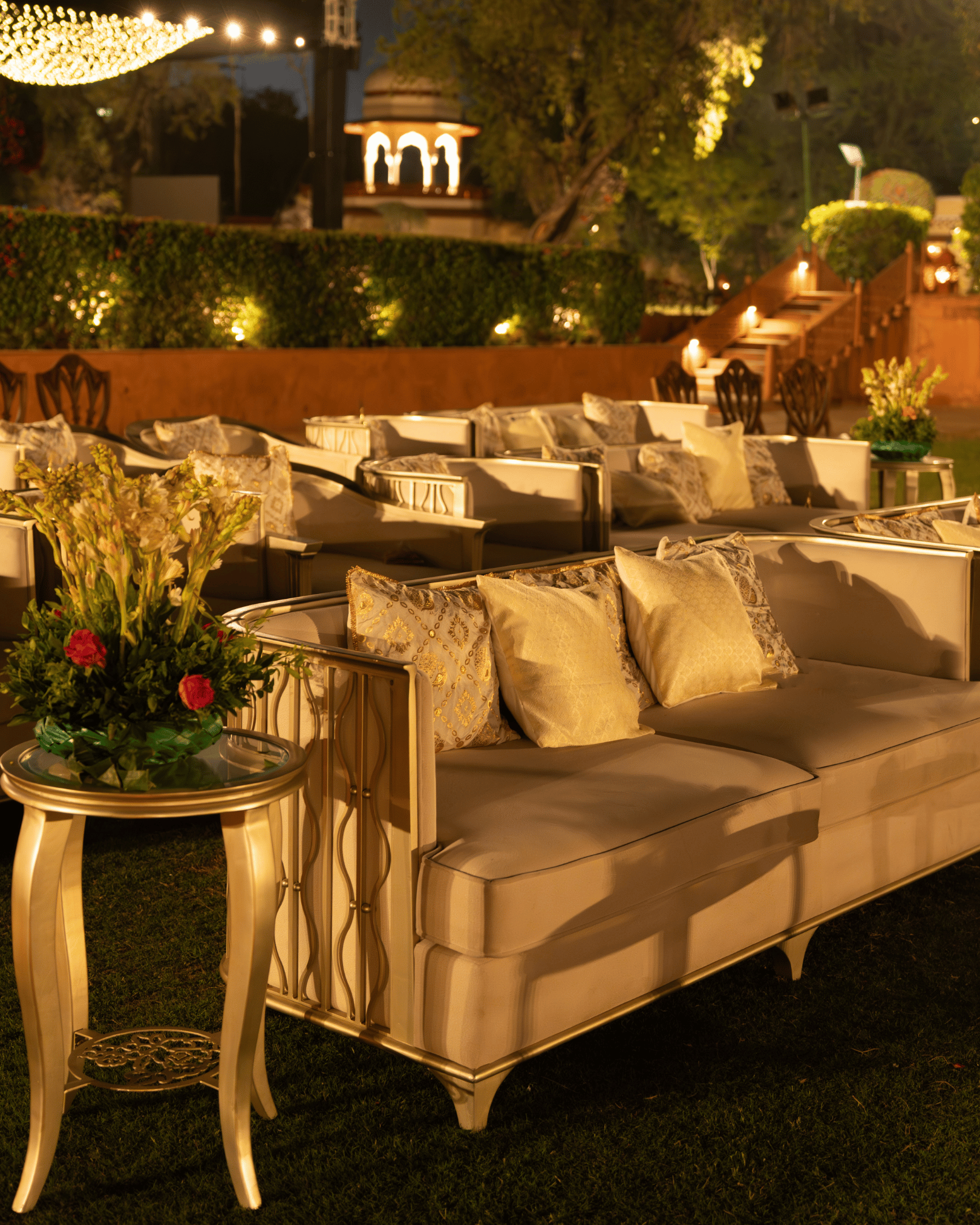 Caracole Gold Sofa