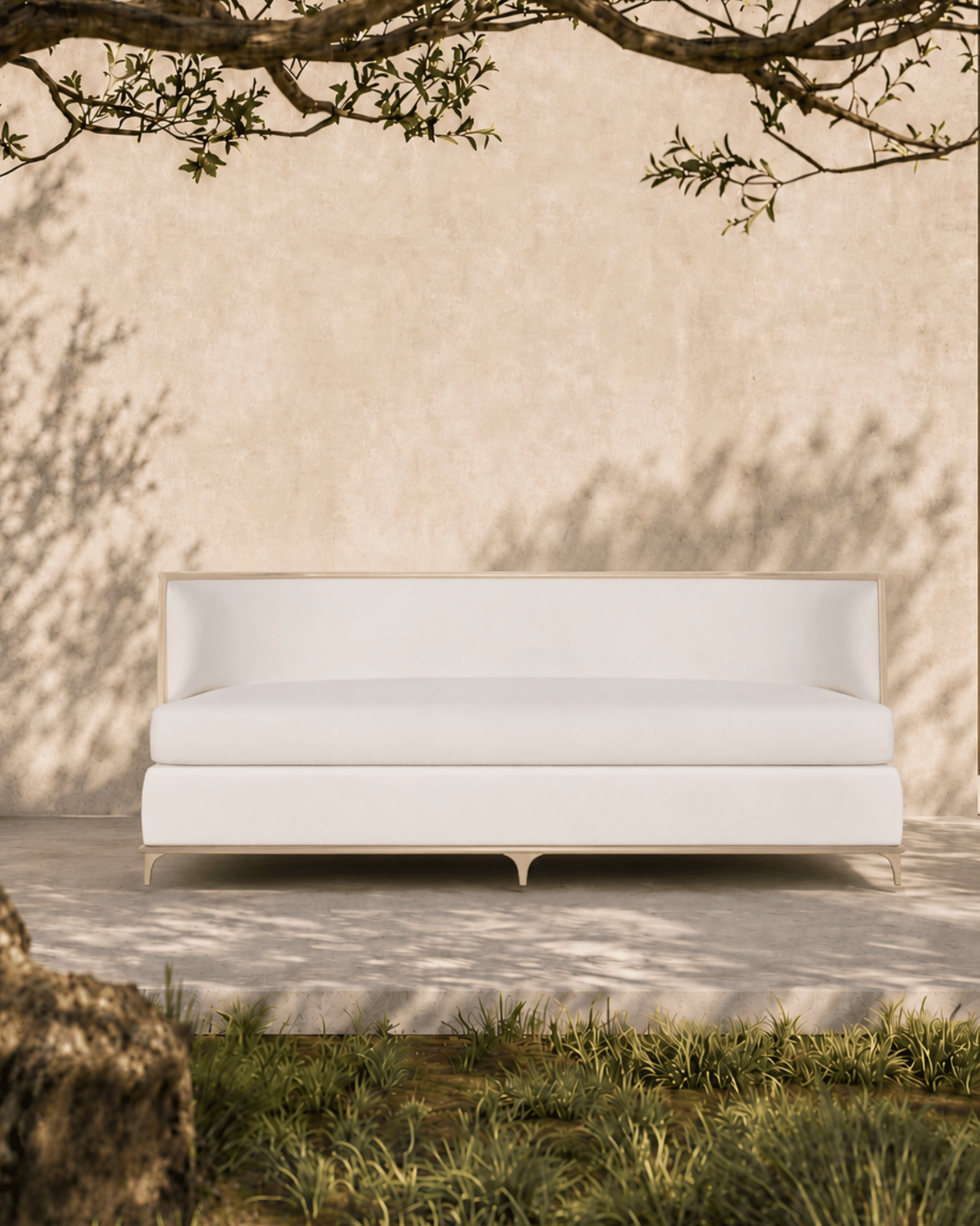 Caracole Gold Sofa