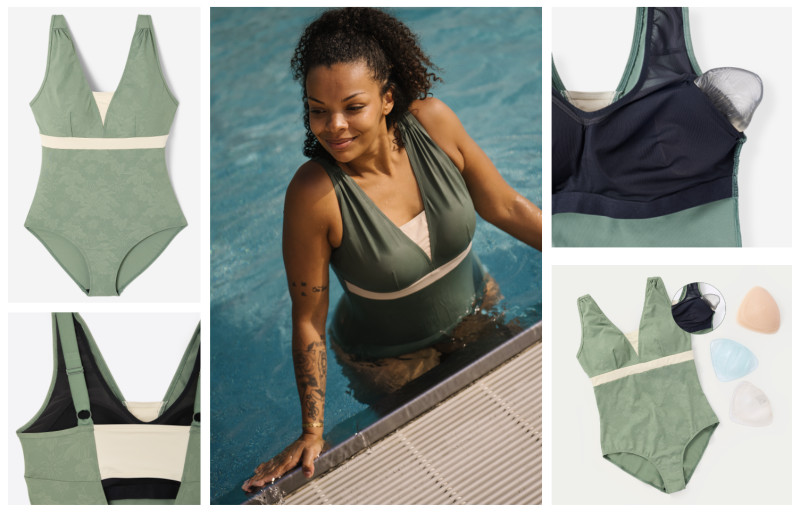 Decathlons new swimsuit is designed to support women through breast cancer