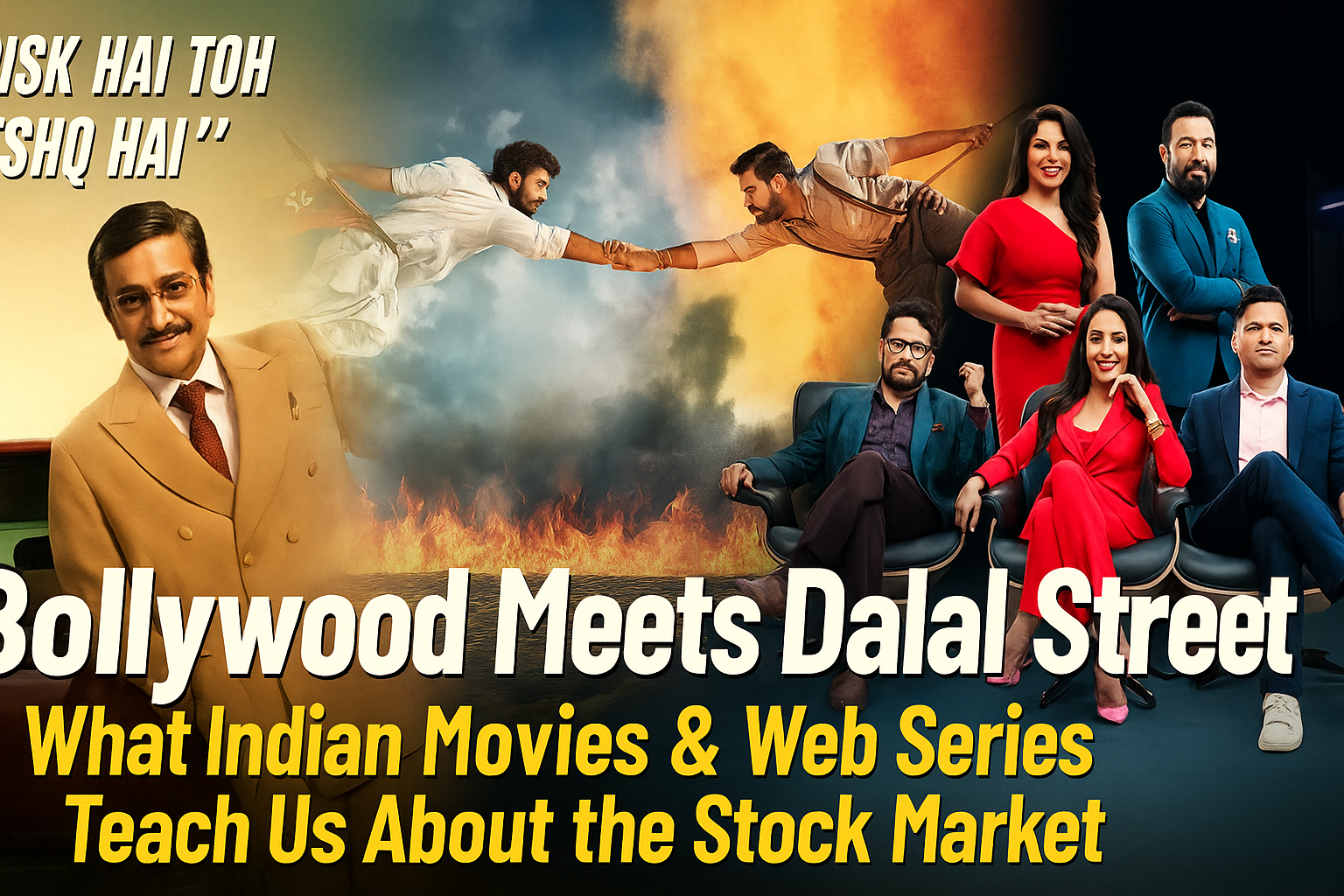 Bollywood Meets Dalal Street: What Indian Movies & Web Series Teach Us About the Stock Market