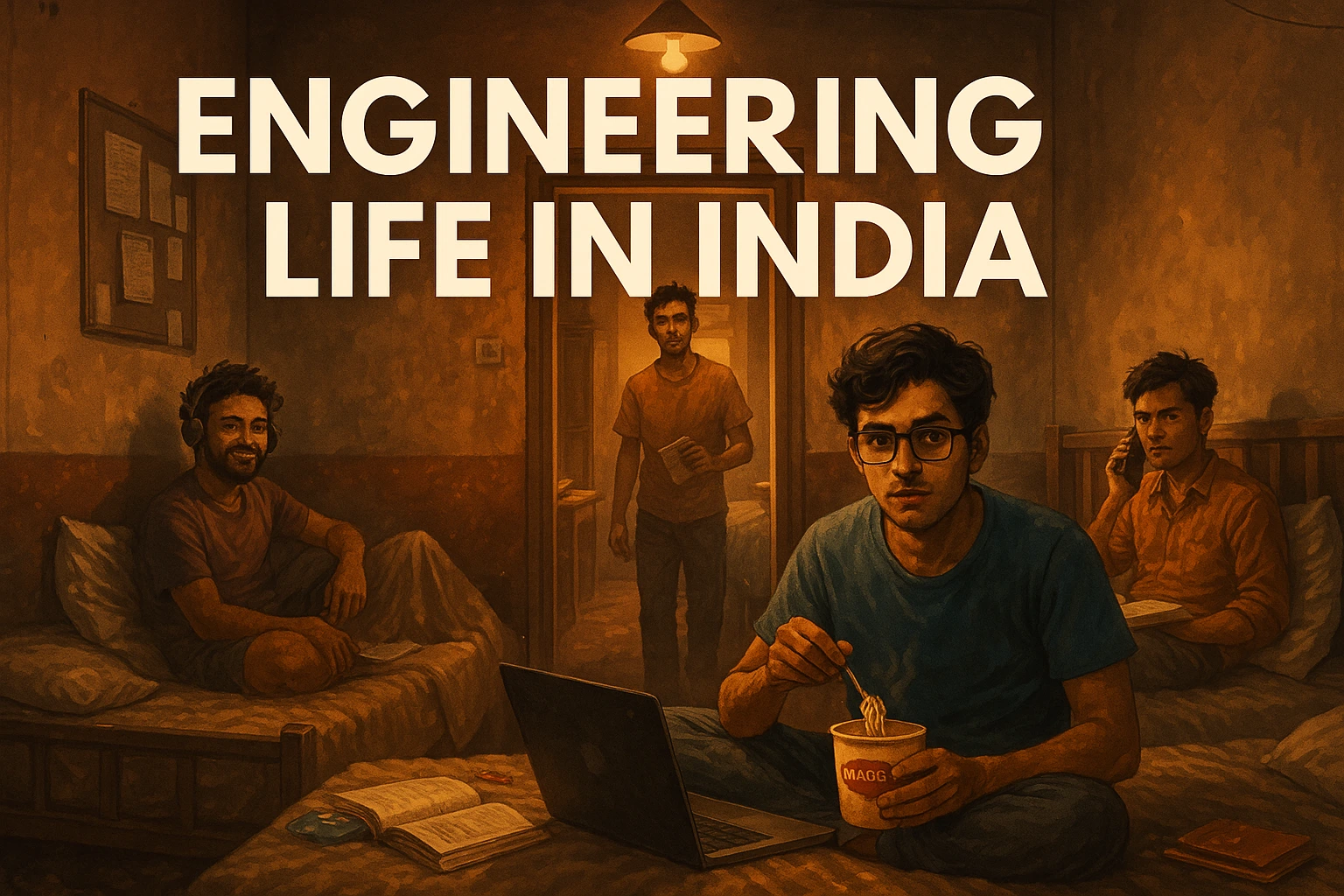 Engineering Life in India: Between Deadlines, Dreams & Dosas