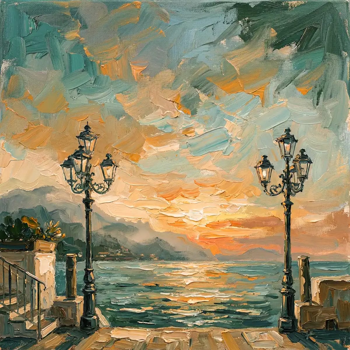 Colorful Amalfi Coast street detail used as a contextual preview for Vietri sul Mare