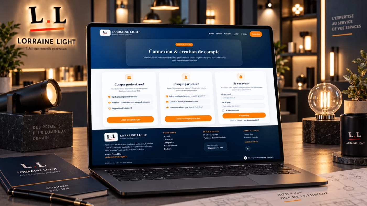 Deux parcours d’inscription dans une même plateforme