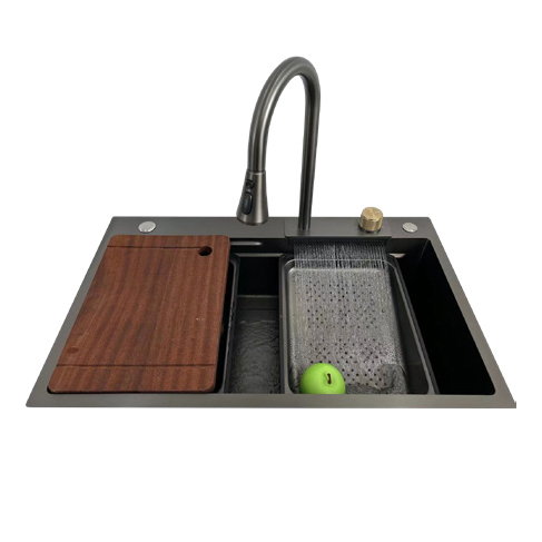 KS-7546B2 Handmade Stainless Steel Kitchen Sink