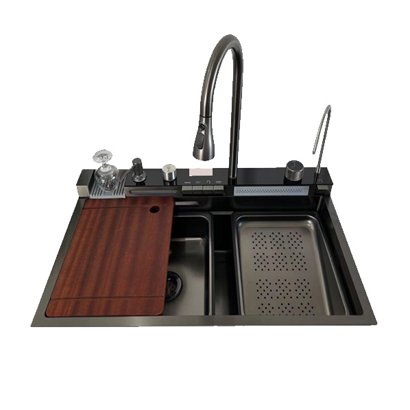 KS-754601MBF Handmade Stainless Steel Kitchen Sink